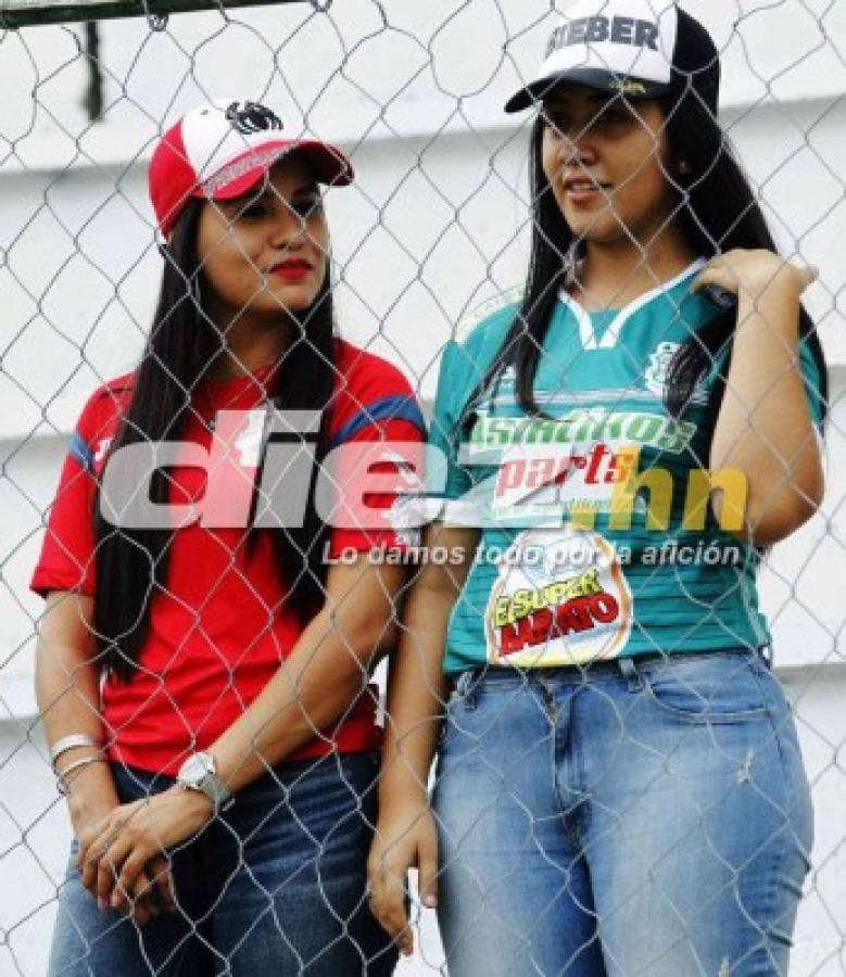 Las bellas damas que engalanaron la Jornada 5 del torneo Clausura de Honduras