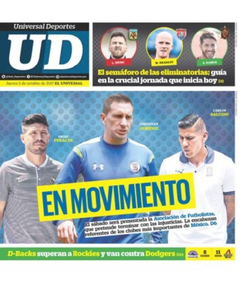 Así vienen las portadas de los principales diarios deportivos del mundo