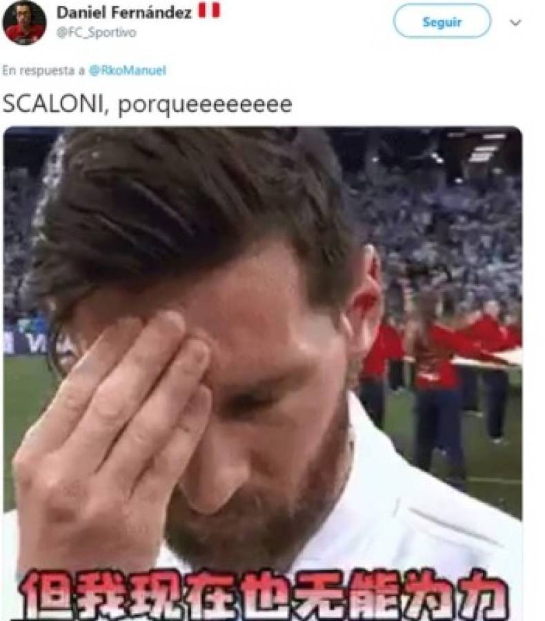 Los otros memes que trituran a Messi tras la decepcionante Argentina en la Copa América  