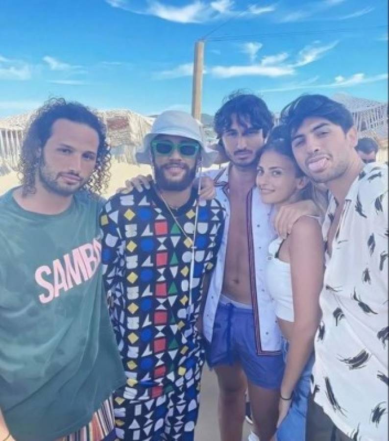 La polémica fiesta de Neymar con modelos en las playas de Francia y en plena pandemia