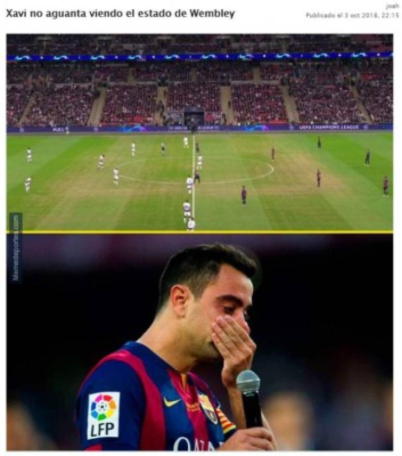 Locura de memes tras el triunfo del Barça sobre Tottenham en Champions