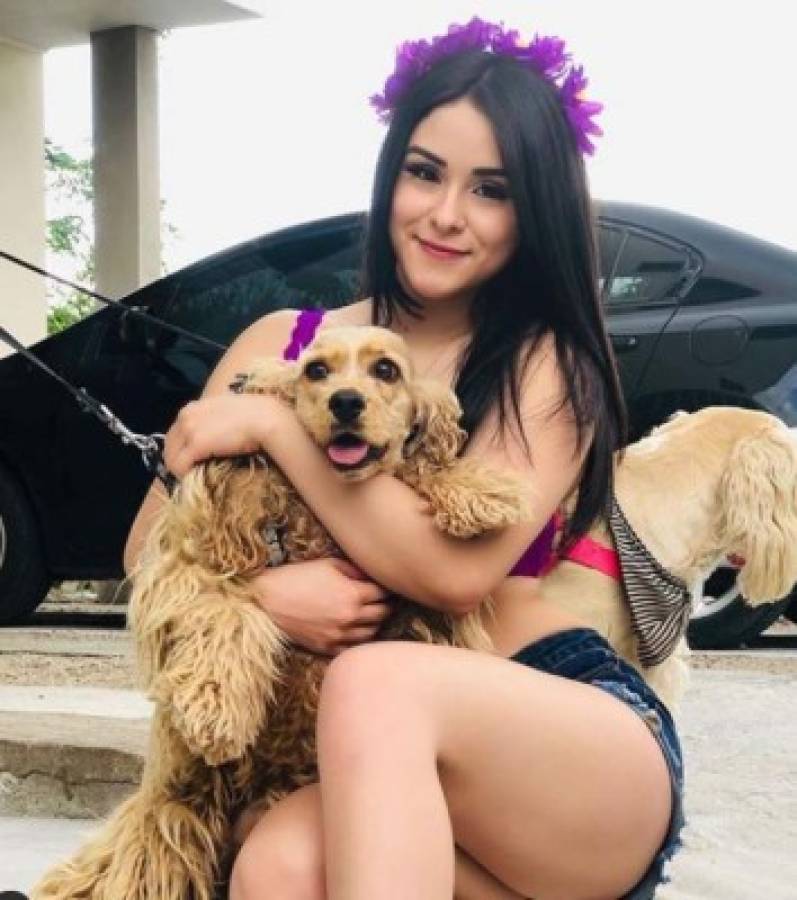 Cecilia Landa, la bailarina reina de Instagram en Honduras y novia del futbolista de Olimpia Deiby Fores