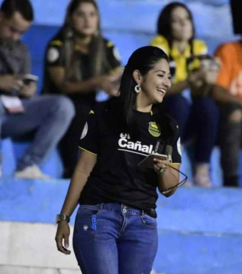 ¡Unas bellezas! Las chicas que enamoraron en el Morazán y Excélsior por Liga Nacional