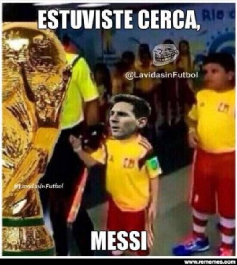 ¿Es esto lo peor que le pudo pasar a Messi? Estos son los memes más crueles en su contra