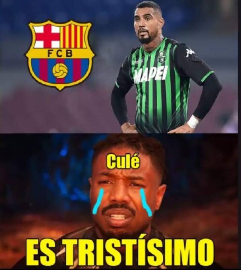 Memes 'aniquilan' al Barcelona por el fichaje de Kevin Prince Boateng