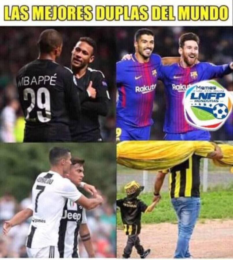 Los memes calientan los clásicos Olimpia-Motagua y Real España-Marathón