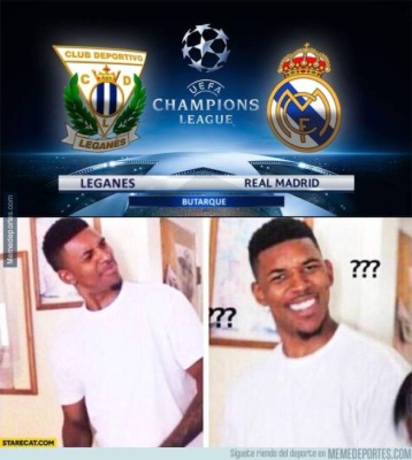 Los mejores memes que dejó el gane del Real Madrid ante el Leganés