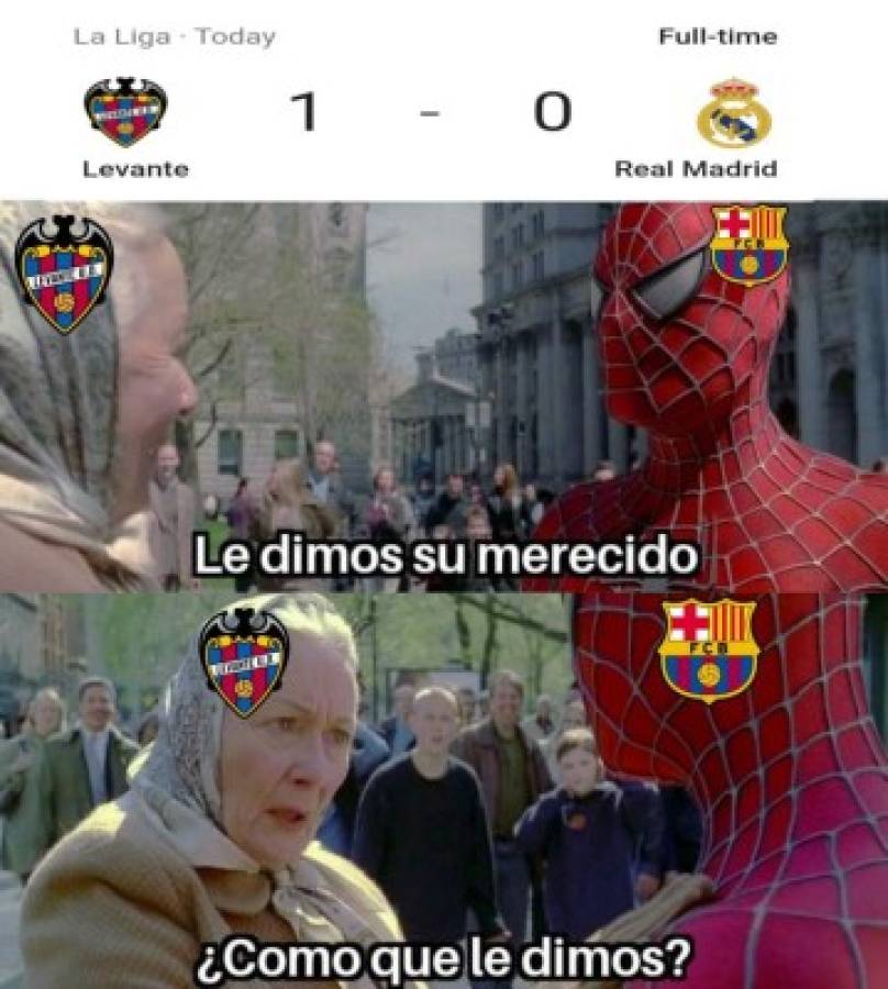 Los memes hacen pedazos al Real Madrid tras la derrota ante el Levante