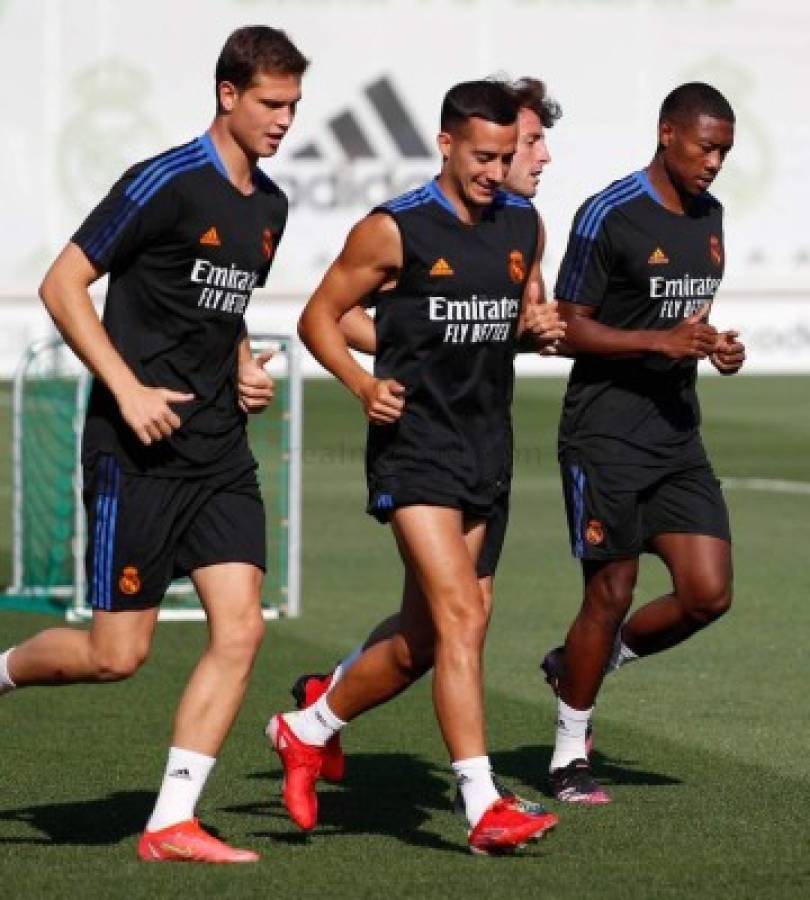 Así fue el primer entrenamiento de Alaba en el Real Madrid: Su mejor amigo y risas con Ancelotti