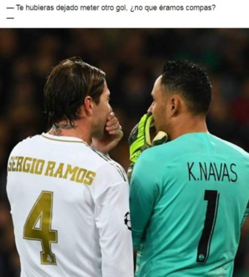 Real Madrid, Keylor Navas y los memes de la jornada en la Champions League