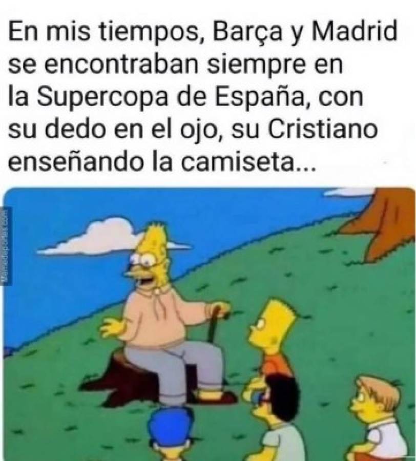 Los memes hacen pedazos al Barcelona tras perder la final de la Supercopa de España