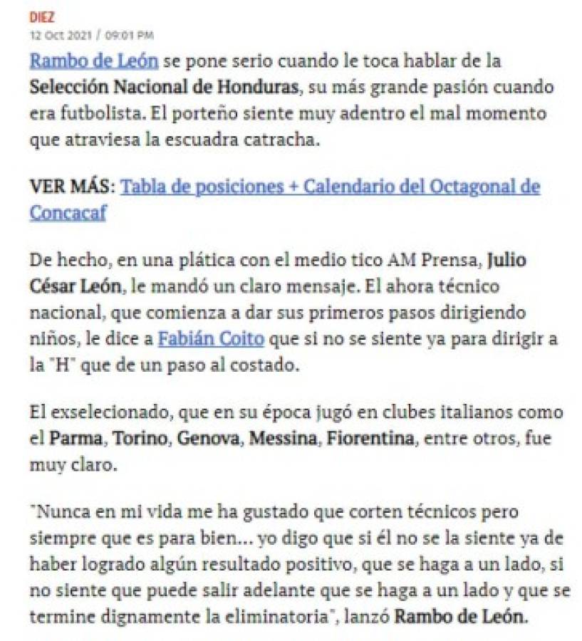 'Seguimos creyendo en la 'H' hasta el final'': Lo que dice la prensa antes del decisivo Honduras-Jamaica