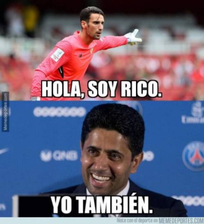 Crueles: Los tremendos memes del último día del mercado de fichajes con Keylor Navas de protagonista