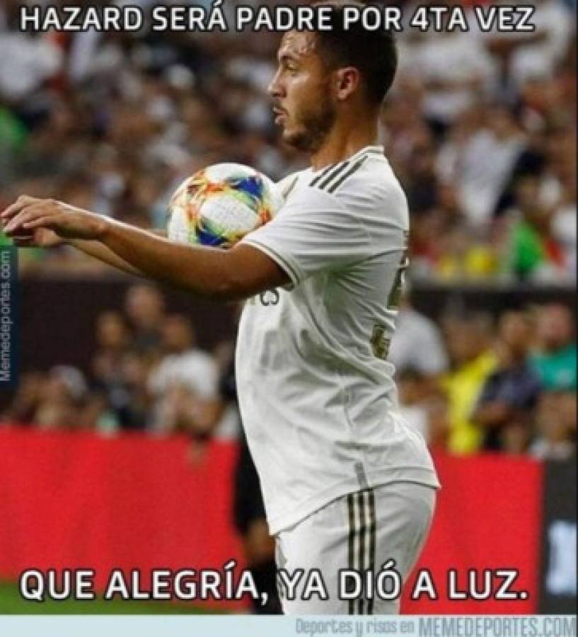 Real Madrid y Eden Hazard, víctimas favoritas de los memes más divertidos de la semana