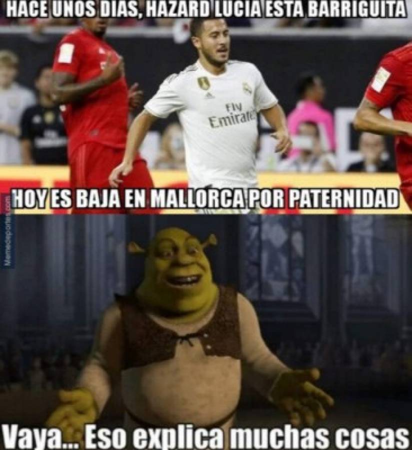 Real Madrid y Eden Hazard, víctimas favoritas de los memes más divertidos de la semana