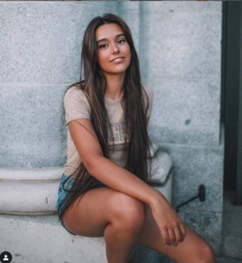 Marta Díaz, la bella novia youtuber de exjugador del Real Madrid con quien no tiene sexo por la pandemia