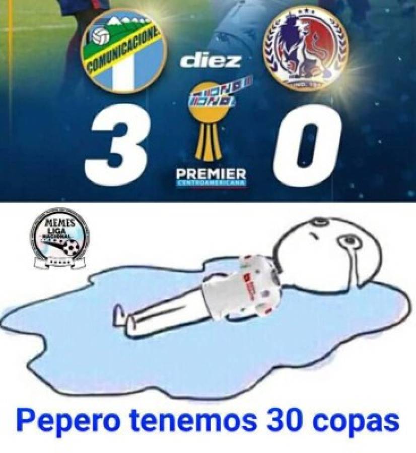 Los memes destrozan a Olimpia luego de perder ante Comunicaciones