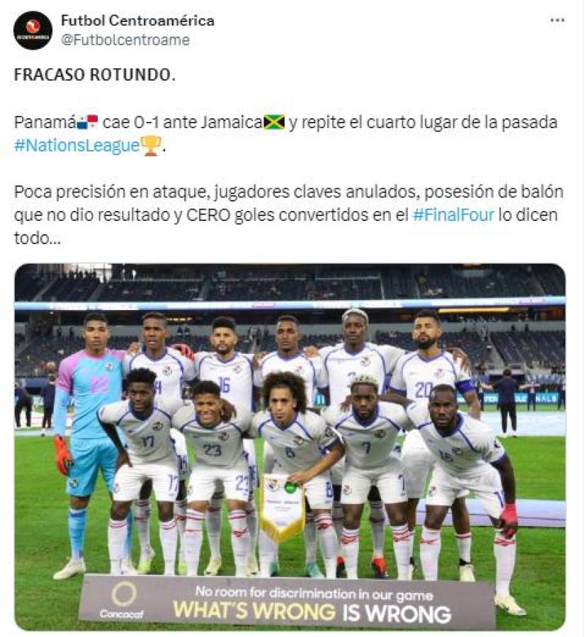 “¿Ya no son los mejores de Concacaf?”: reacción de la prensa luego de la mala participación de Panamá en Liga de Naciones