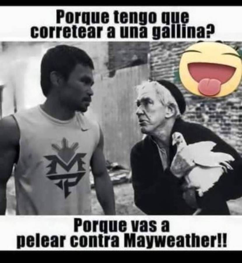 Los memes que dejó la pelea Floyd Mayweather-Manny Pacquiao