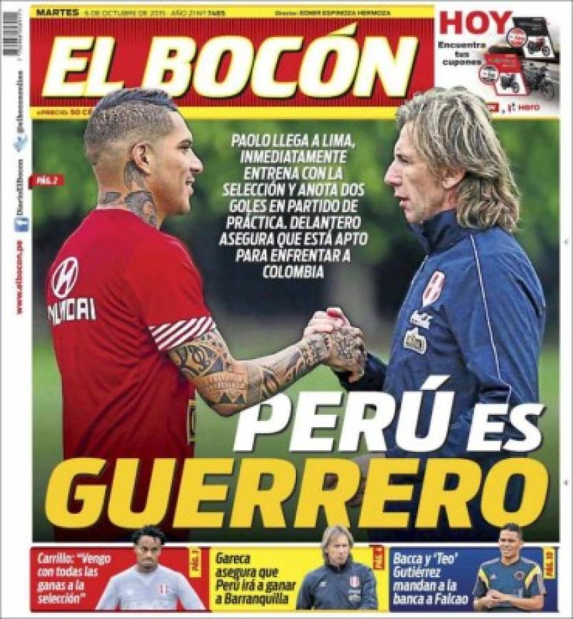 Las portadas deportivas más importantes por el mundo