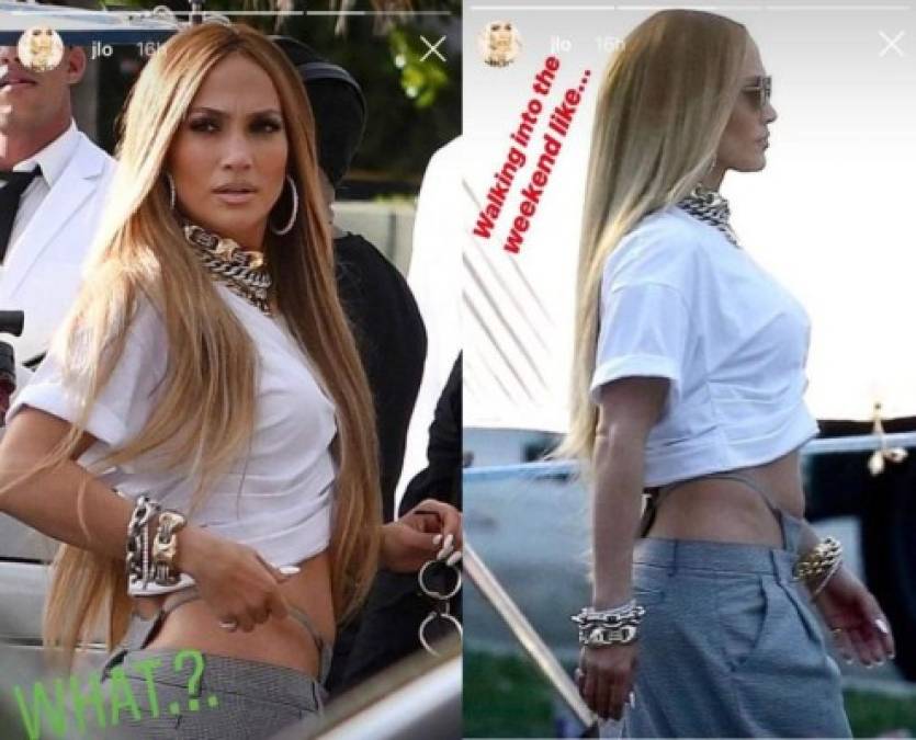 ¡Un pantalón-tanga! Jennifer Lopez sorprende luciendo polémica vestimenta