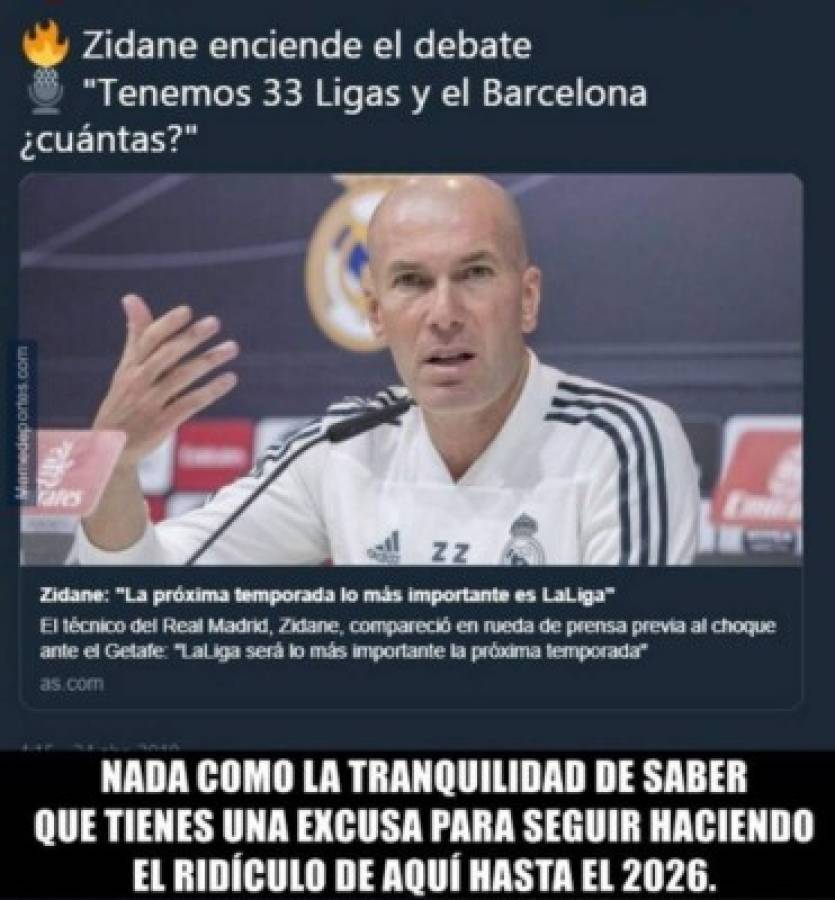 Real Madrid no puede ante el Getafe y lo atacan con divertidos memes