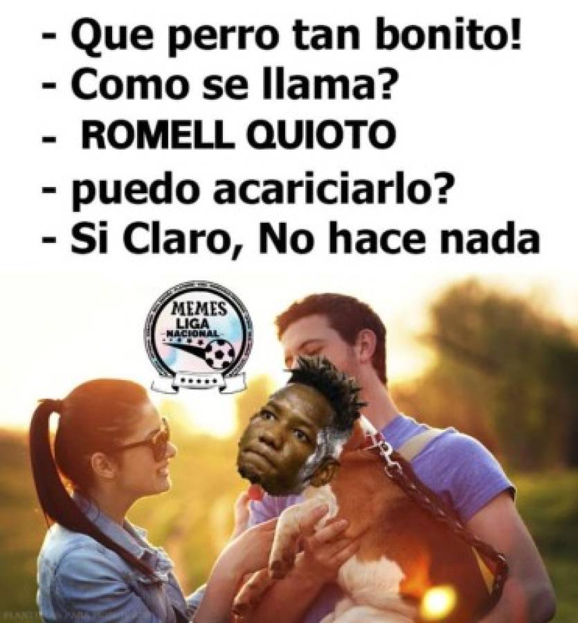 Siguen los memes: Romell Quioto es la víctima favorita tras el Jamaica-Honduras