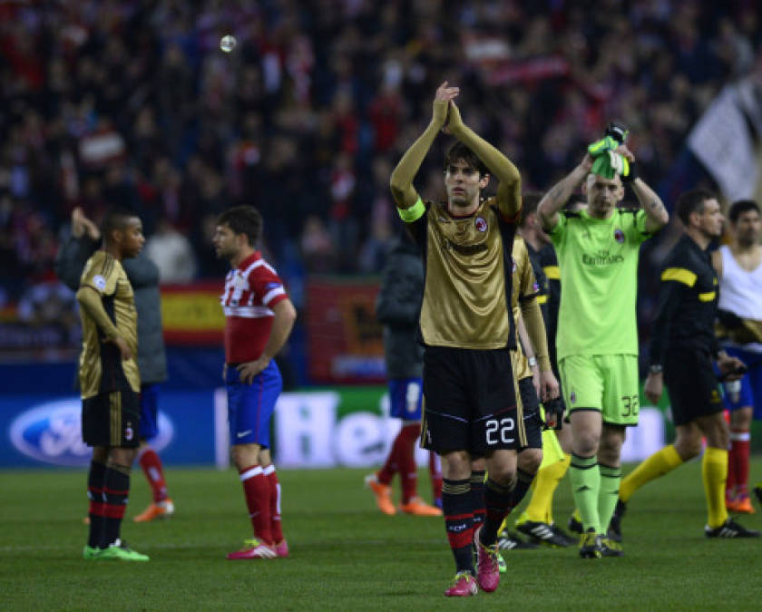 Atlético golea a AC Milan y avanza a cuartos de final de Champions