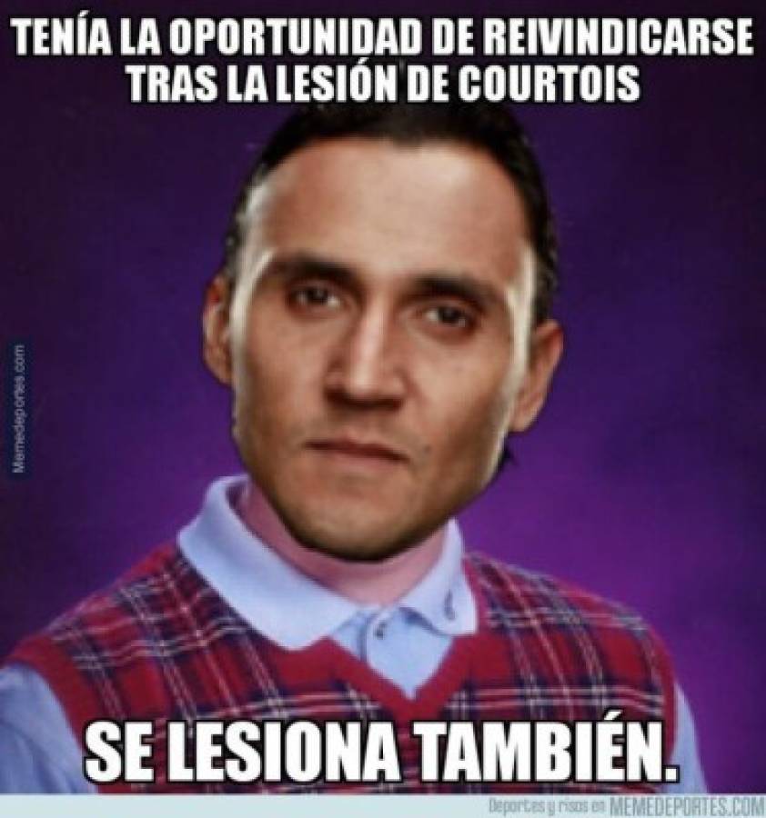 Los crueles memes contra Keylor Navas en el gane del Real Madrid ante Sevilla