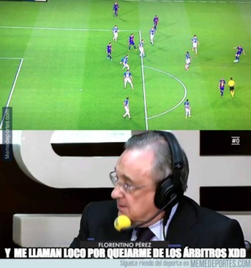 Real Madrid sale 'bailando' en los memes del Barcelona-Espanyol