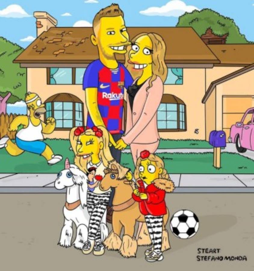 Imperdible: Así se ven Messi, Cristiano Ronaldo y las estrellas del fútbol en los Simpsons