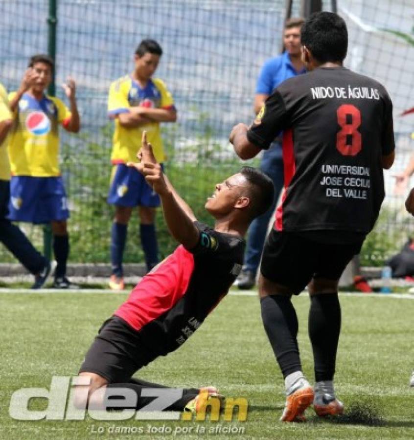 Las imágenes que dejaron las finales de fútbol siete en Juegos de la Juventud