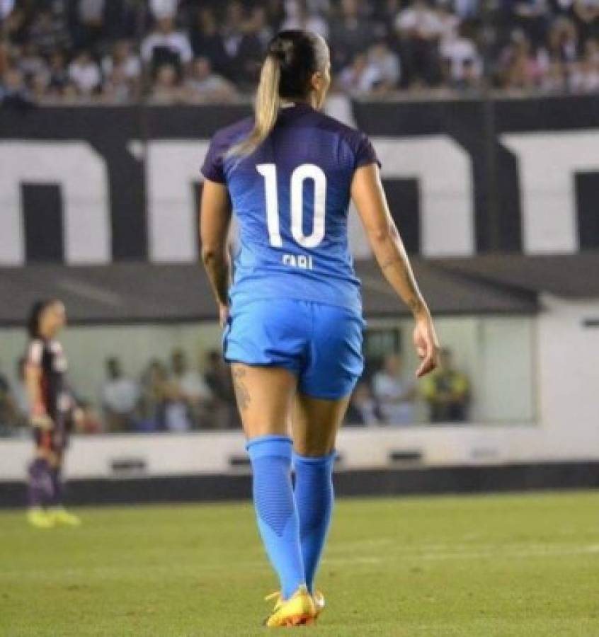 Fabiana da Silva, la sexi jugadora brasileña que fichó el Barcelona