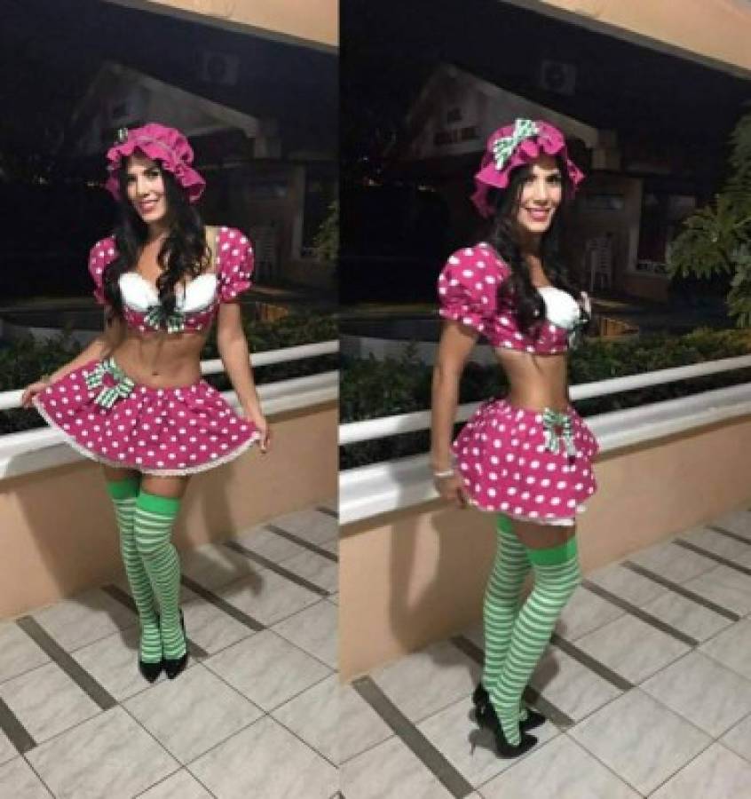 Esposa de Keylor Navas y las ticas más sexys en Halloween