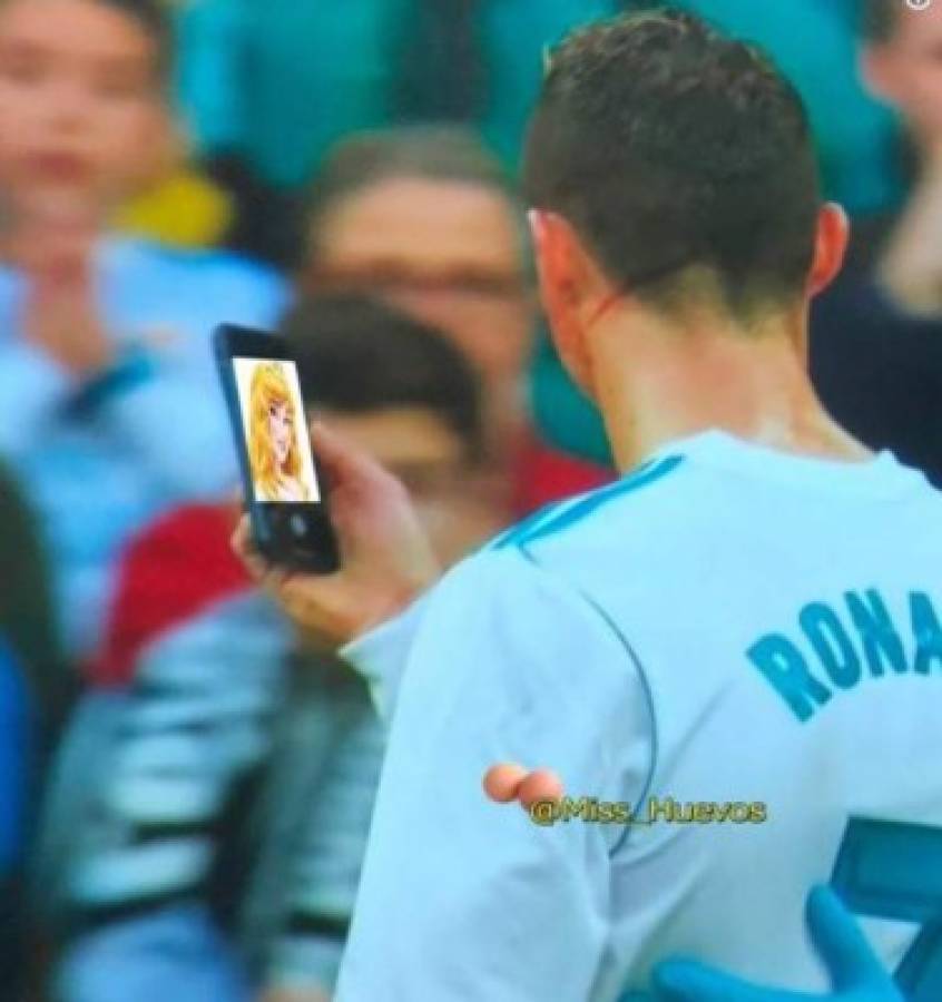 ¡VIRAL! Los memes de Cristiano Ronaldo por mirar su herida en el celular