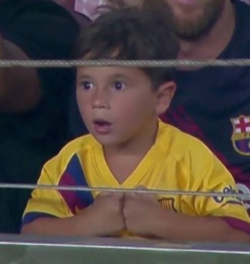 Imperdible: Show de Mateo Messi en el triunfo del Barcelona en el Camp Nou