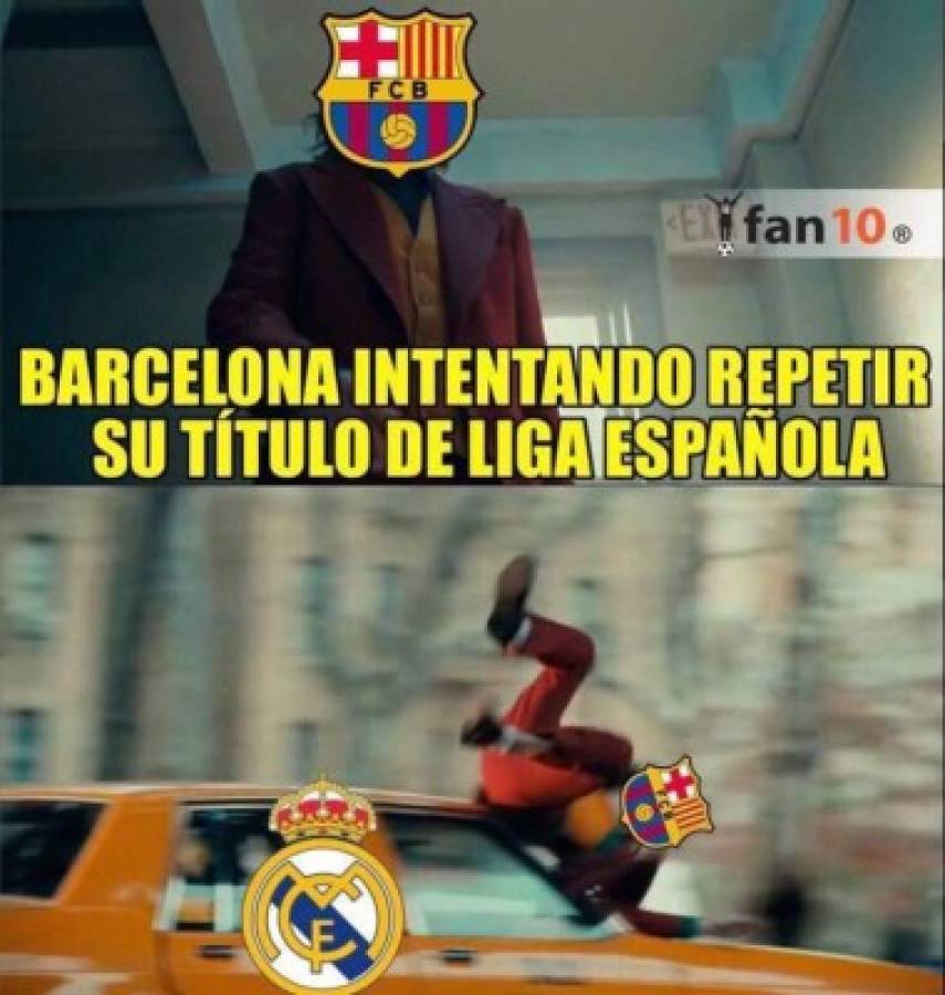 Los memes recuerdan al Barcelona tras el triunfo del Real Madrid ante Granada
