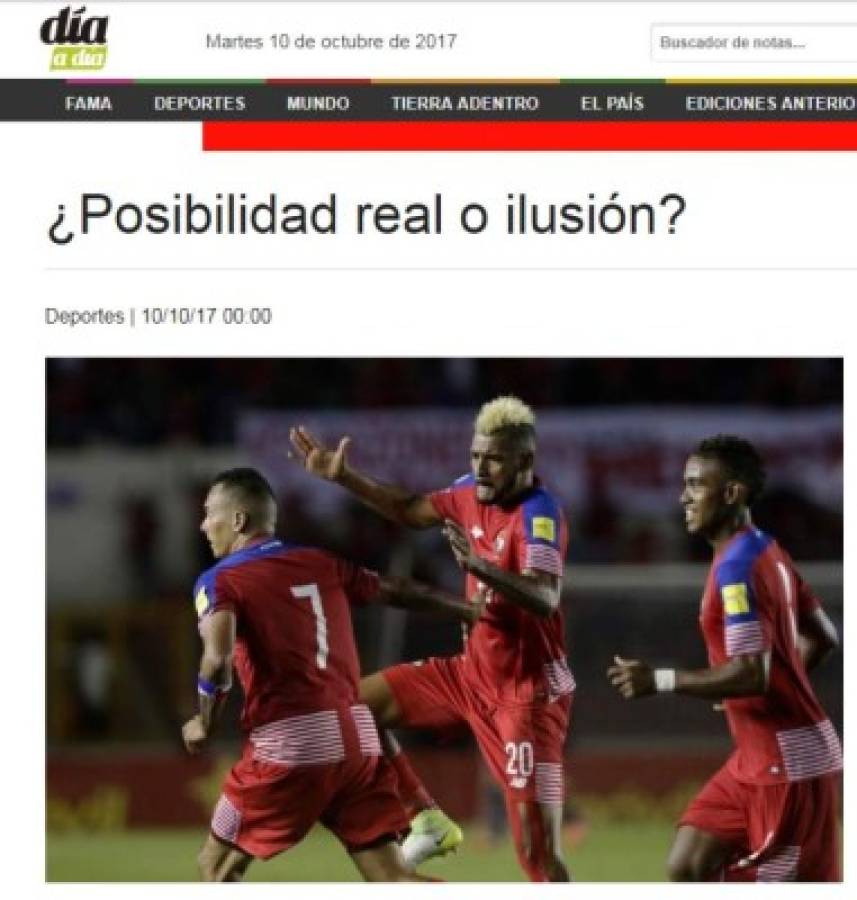 Así amanecieron las portadas en la última fecha para clasificar al Mundial de Rusia