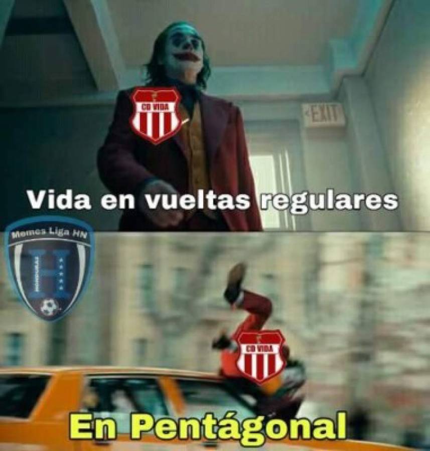 Memes: Motagua celebra la goleada ante el Vida y llegan las burlas en las redes sociales