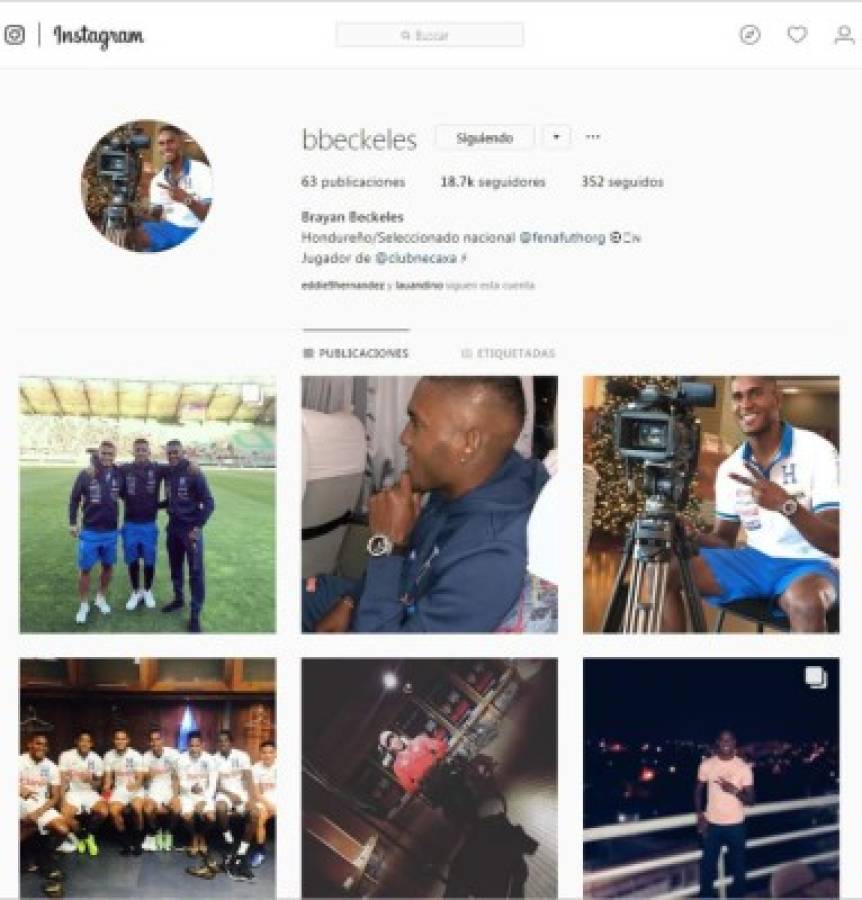 Los jugadores hondureños con más seguidores en Instagram