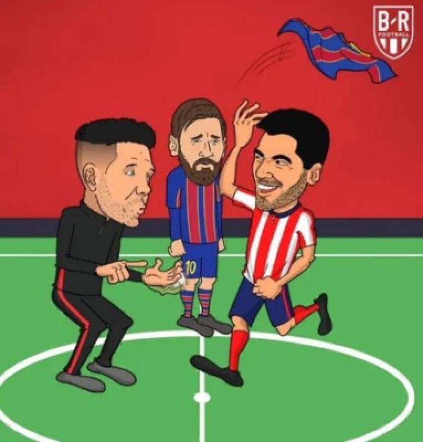 Messi, Ansu Fati y Luis Suárez, protagonistas de los memes tras la goleada del Barcelona