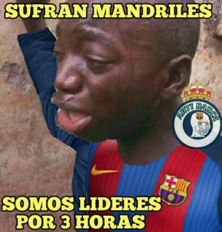 Triunfo de Real Madrid ante Villarreal destroza al Barcelona con memes