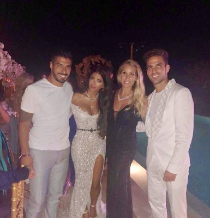 ¡Fiesta de lujo! Cesc Fábregas y Daniella Semaan celebran su boda en Ibiza