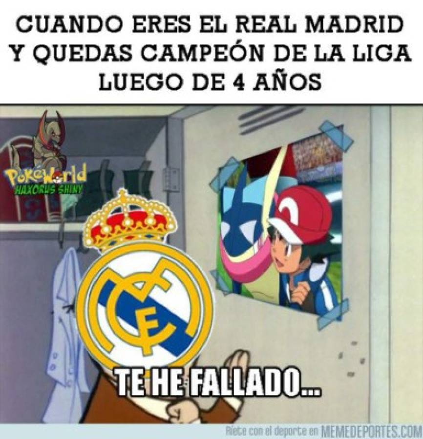 Los otros memes que no has visto del título del Real Madrid en la Liga