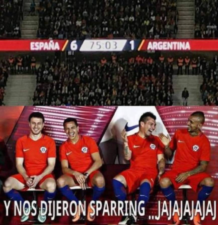 ¡Pobre Messi! Los otros memes que no has visto de la paliza a Argentina en España