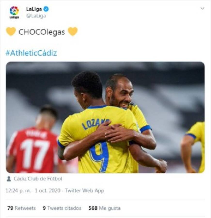 Esto dice la prensa de España sobre el triunfo de Cádiz con gran actuación del 'Choco' Lozano