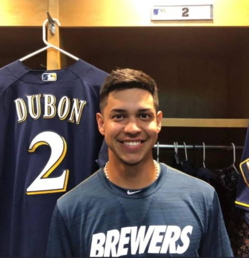 Él es Mauricio Dubón, el segundo beisbolista hondureño en jugar en la MLB