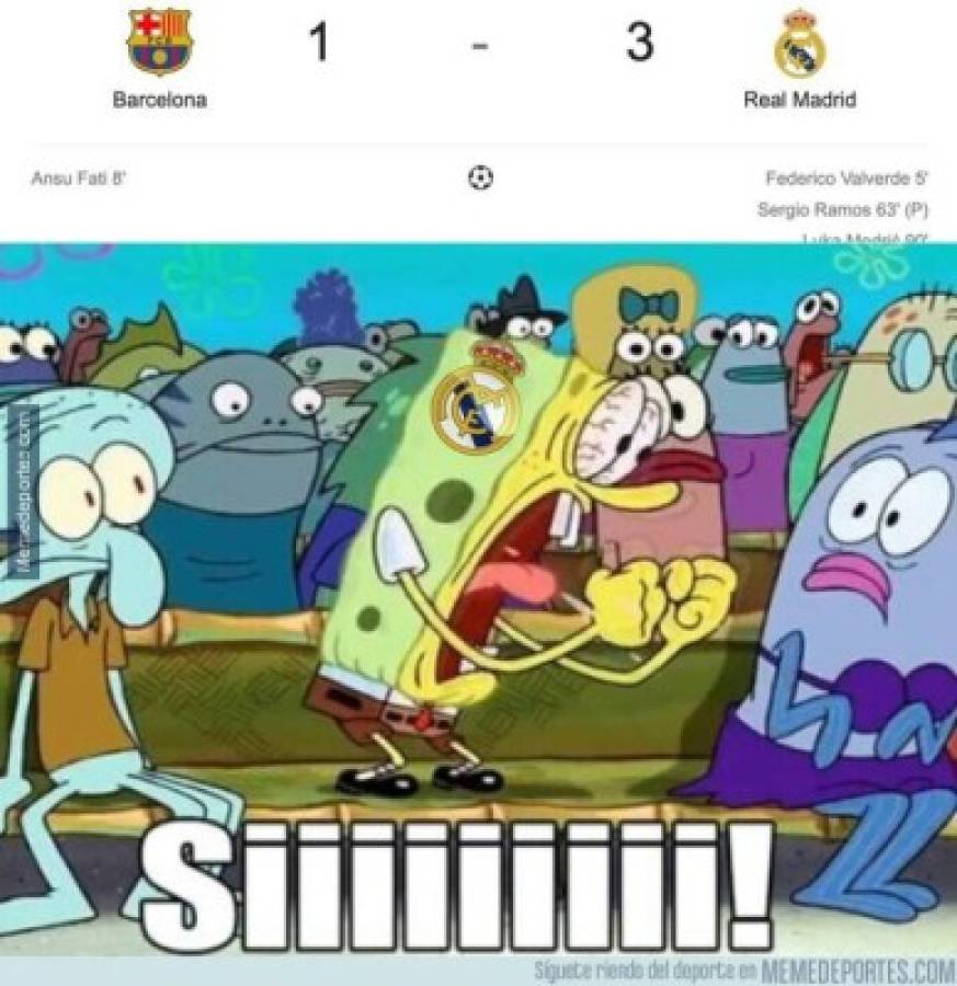 Los memes destruyen al VAR y al Barcelona tras perder en el clásico ante el Real Madrid