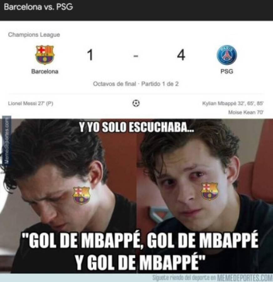 Los memes destrozan al Barcelona y a Messi tras ser goleados por el PSG en el Camp Nou