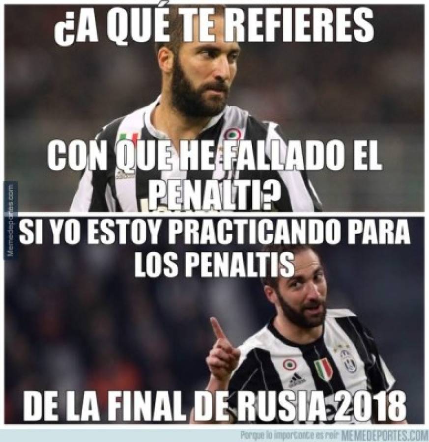 ¡Pobre Higuaín! Los memes que dejó la goleada del City y el empate de Juventus con Tottenham